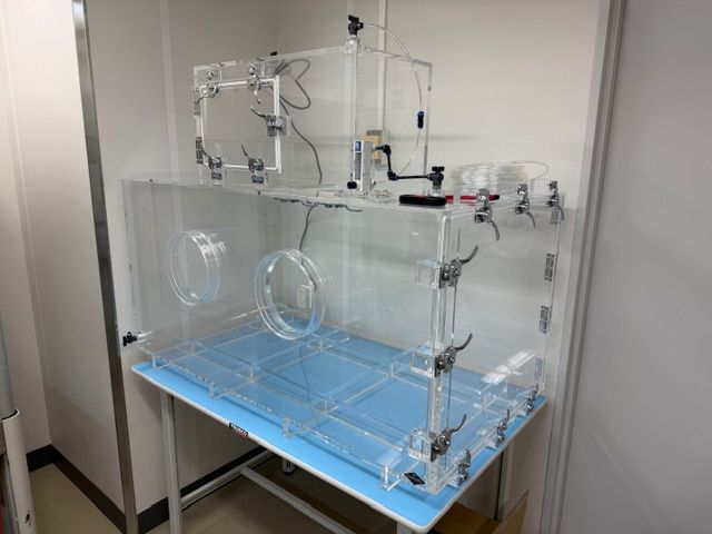 別注嫌気チャンバー仕様天面パスボックスグローブボックス